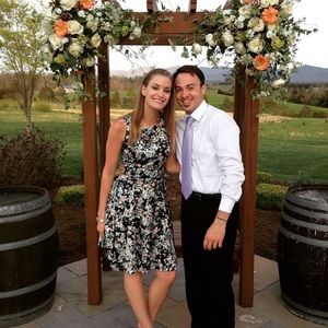 Floral sleeveless dress